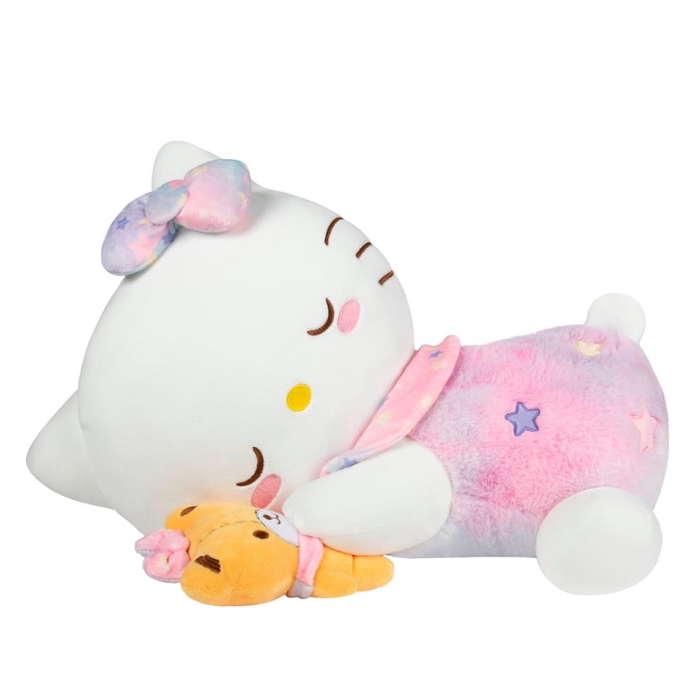 Jazwares - Hello Kitty 18" Plush - Sleeping Pose with Bestie